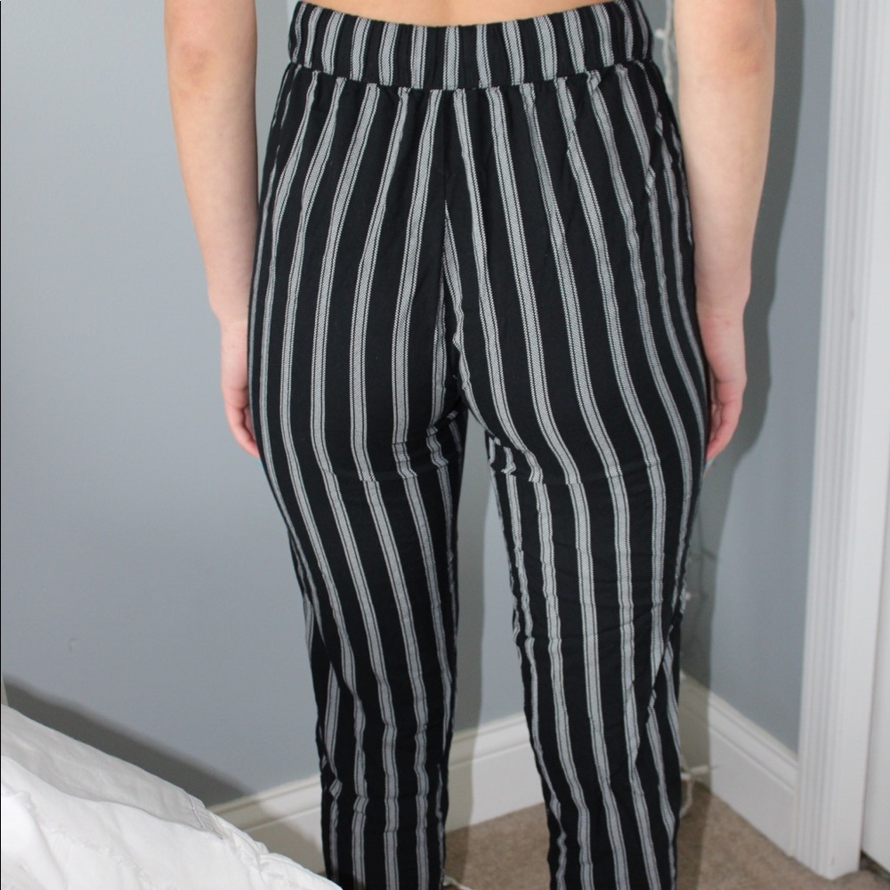 American Eagle Vertical Stripped Pants - image 1